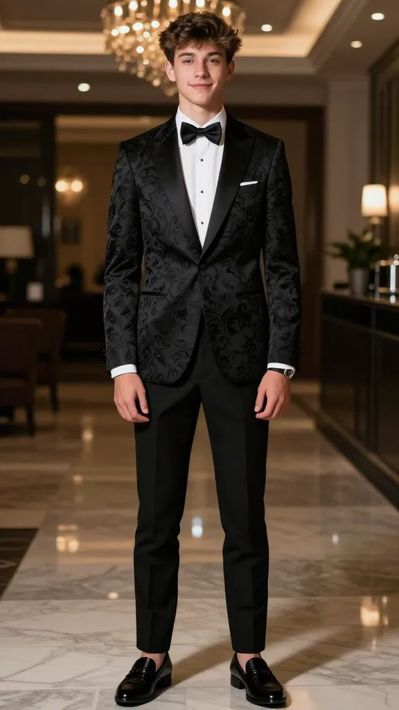 11 Prom Suit for Men That Steal the Show 15 Patterned Dinner Jacket Energy