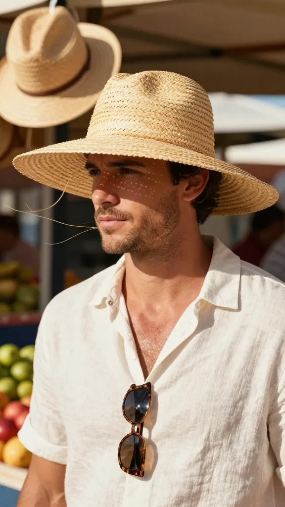 9 Men’s Summer Hats Ideas You’ll Want on Your Head 8 Wide-Brim Straw That Means Business