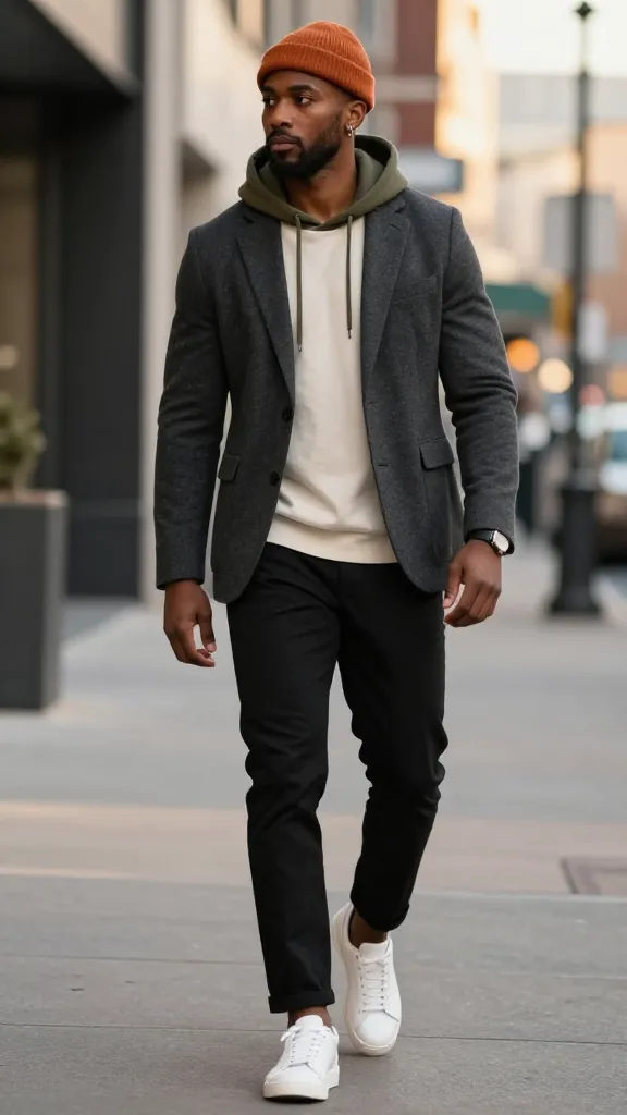 8 Black Men’s Fashion Ideas for a Sharp, Modern Look 4 Master the Tailored Streetwear Blend