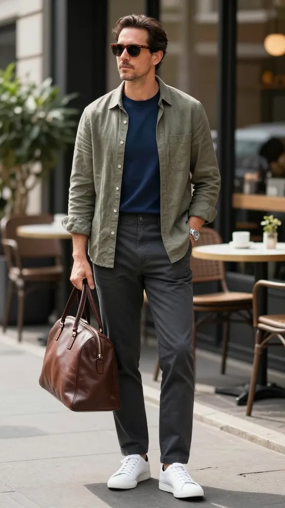 Men’s Fashion Over 50: 7 Ideas That Instantly Elevate Your Look 6 Upgrade Your Basics: Premium Fabrics, Simple Colors