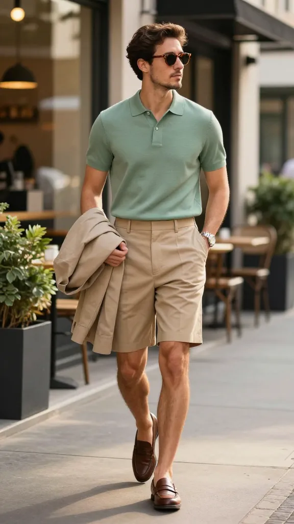7 Men’s Shorts Outfit Ideas That Instantly Look Sharp 9 Item 5
