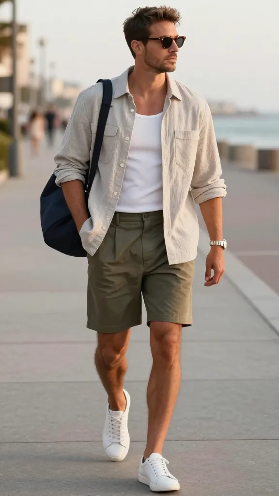 9 Trendy Men’s Summer Shirts to Beat the Heat 6 Breezy Overshirt