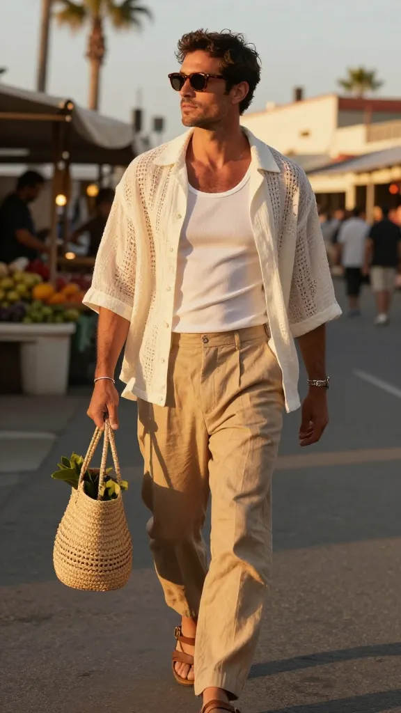 9 Trendy Men’s Summer Shirts to Beat the Heat 11 Gauzy Resort Shirt For Max Chill