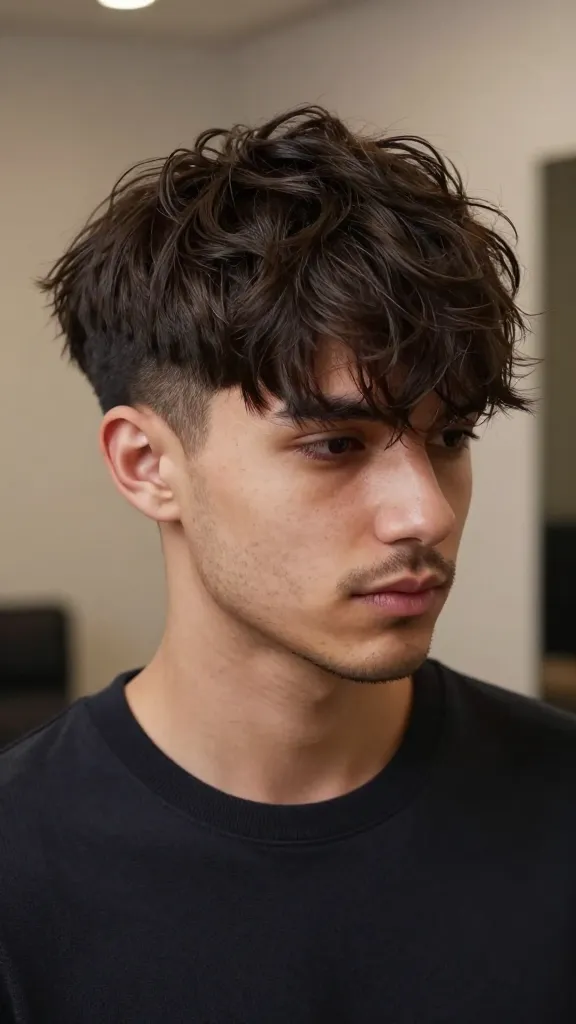 7 Flow Haircut Ideas for Men That Hit Different 9 Textured Flow Quiff With Short Sides