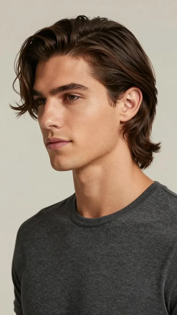 Flow Hairstyle for Men: 10 Ideas That Feels Fresh & Modern 5 Classic Side-Swept Flow