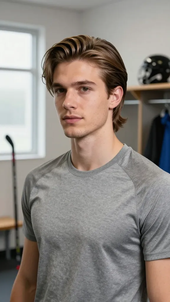 9 Flow Haircut for Men Ideas Guys Are Stealing This Year 4 Classic Hockey Flow, But Make It Sleek