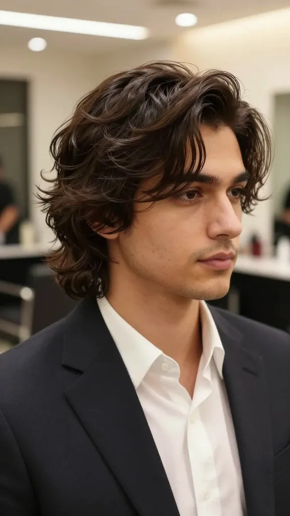 9 Flow Haircut for Men Ideas Guys Are Stealing This Year 10 Polished Flow With Blowout Volume