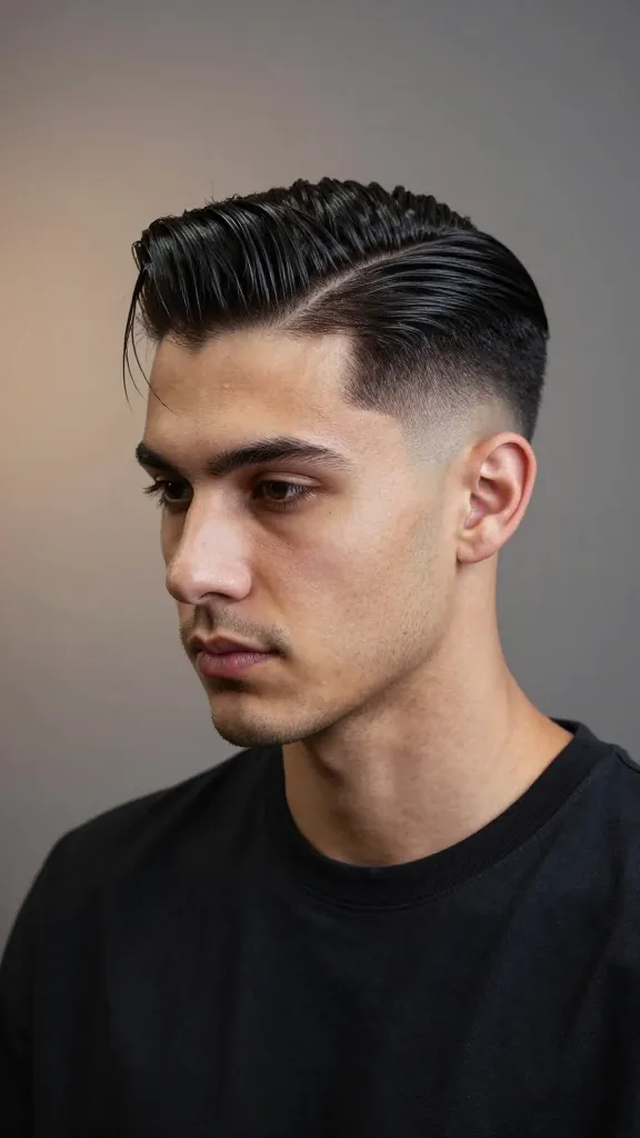 Viral 8 Flow & Fade Undercut Hairstyle Ideas for Men 5 Classic Undercut With Slicked Back Flow