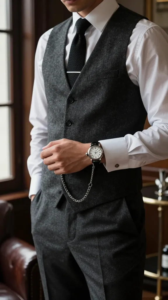 Waistcoat Accessories: 12 Stylish Ways to Upgrade Your Look 4 Pocket Watches With Attitude