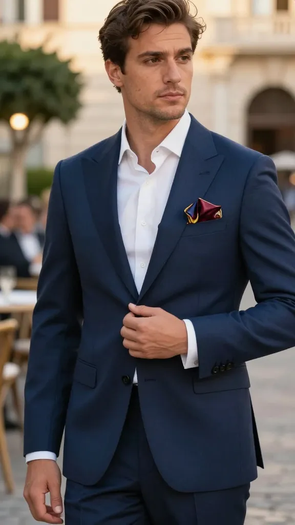9 Pocket Squares for Men Ideas That Instantly Elevate Style 4 Rock The Puff Fold For Effortless Sprezzatura