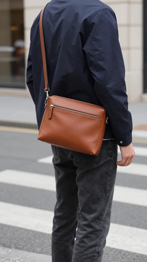 Men’s Leather Bags: 7 Stylish Options You’ll Love 6 Slim Crossbody You Forget You’re Wearing
