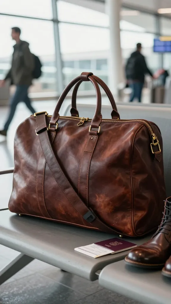 Men’s Leather Bags: 7 Stylish Options You’ll Love 7 Rugged Weekender That Says “I Travel Well”