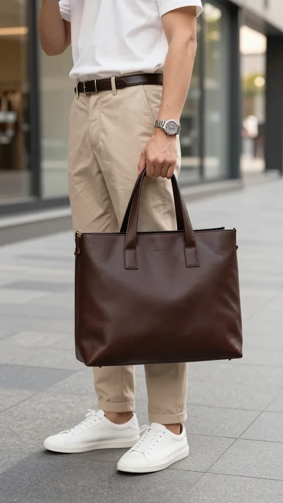 Men’s Leather Bags: 7 Stylish Options You’ll Love 9 Tote That Makes Minimalists Smile