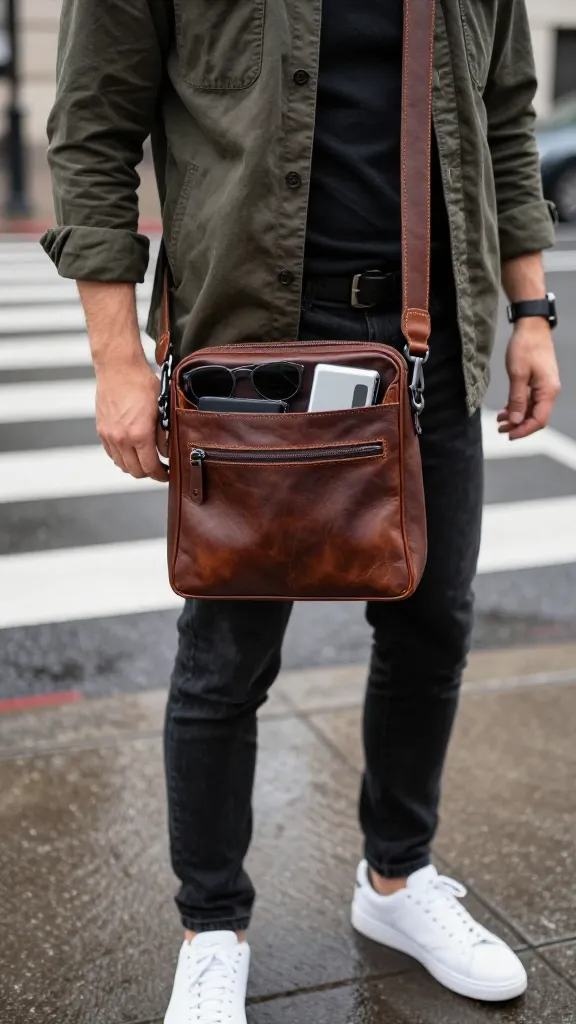 Men’s Leather Bags: 7 Stylish Options You’ll Love 10 Compact Camera/Utility Bag With Real Street Cred