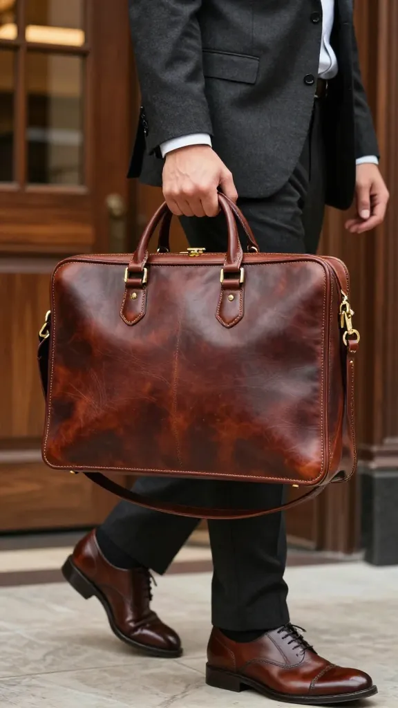 Men’s Leather Bags: 7 Stylish Options You’ll Love 11 Heritage Briefcase That Ages Like a Good Story