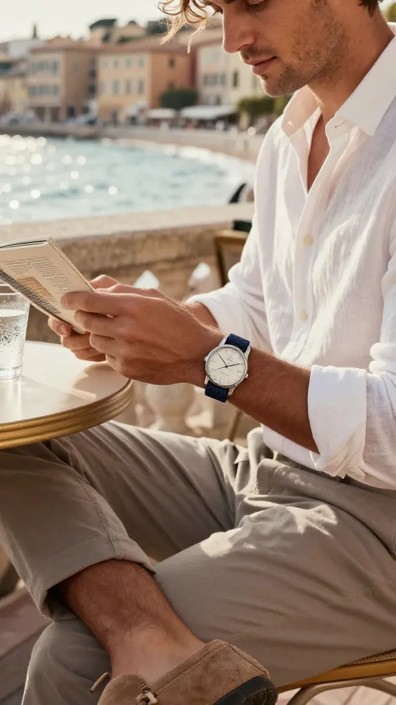 Watch Straps Guide: 11 Style Ideas for Men 9 Perlon For Breezy, Euro-Summer Energy
