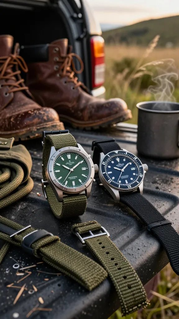 Watch Straps Guide: 11 Style Ideas for Men 10 Canvas Or Sailcloth For Field-Ready Style