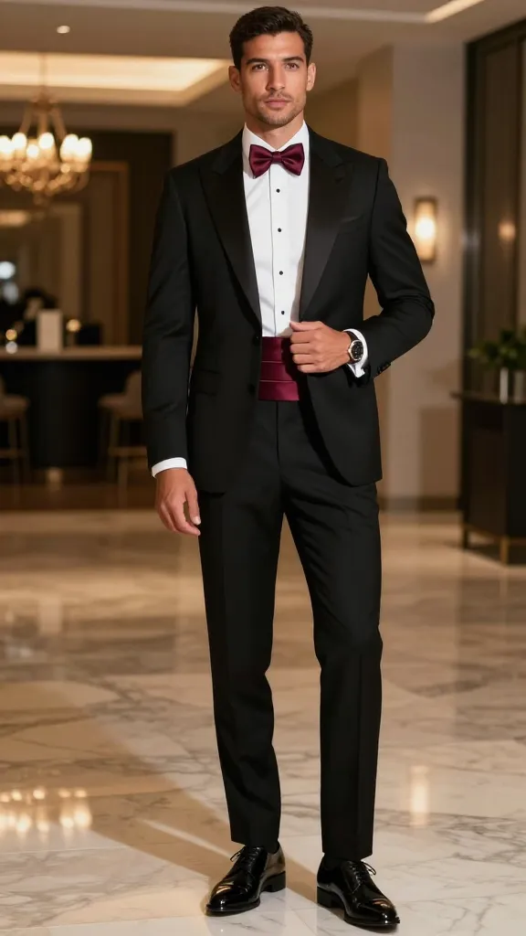 Men’s Cummerbund: 11 Ideas for a Polished Look 10 Burgundy Statement: Color Without Chaos