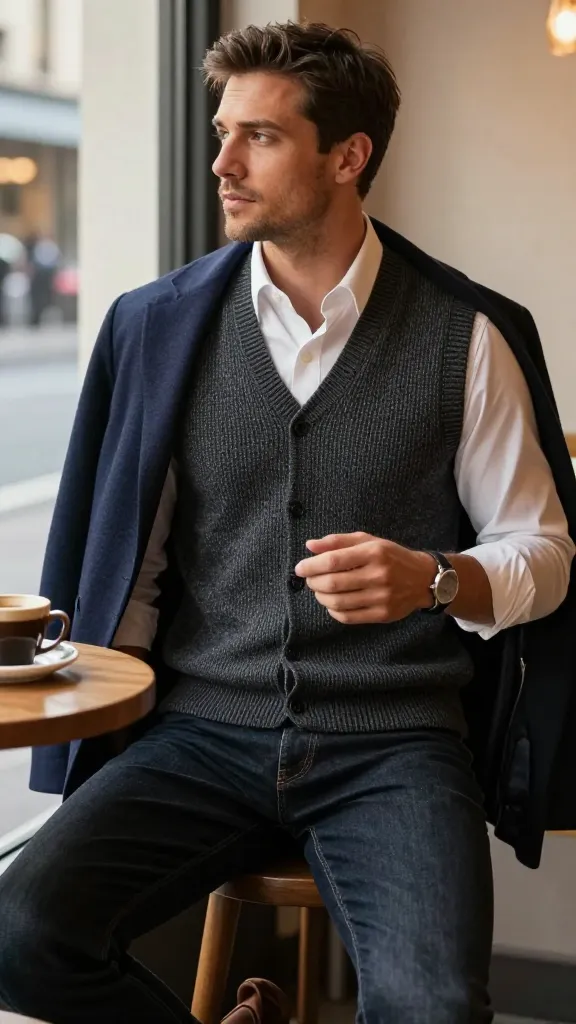 Waistcoats for Men Style: 10 Ideas That Instantly Elevate 7 Knit Waistcoat That Feels Like a Hug
