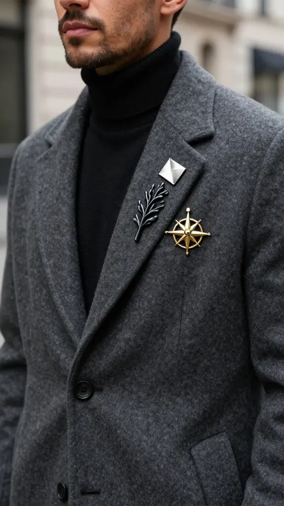 9 Brooches for Men's That Elevate Any Outfit 11 Brooch Stacks And Mixes For Max Personality