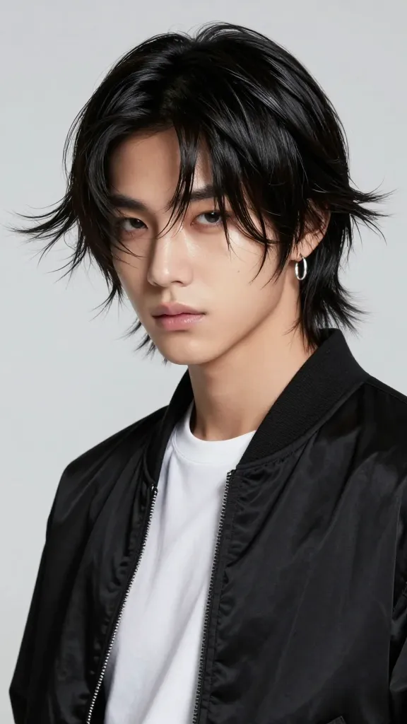 11 Wolf Cut Hairstyles for Men Viral Ideas to Try Now 12 K-Pop Inspired Wolf With Gloss