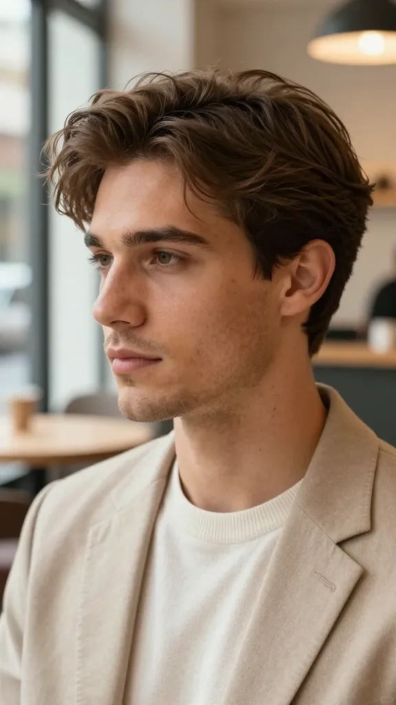 10 Textured Hairstyles for Men Viral Ideas You Need Now 7 Textured Side Part