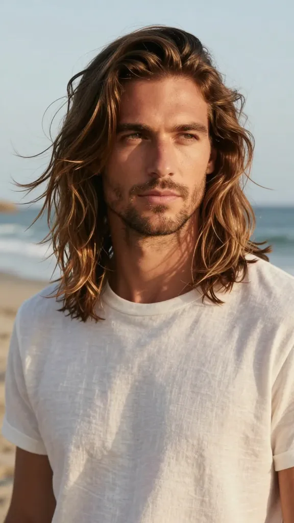 10 Textured Hairstyles for Men Viral Ideas You Need Now 12 Beachy Flow With Layers