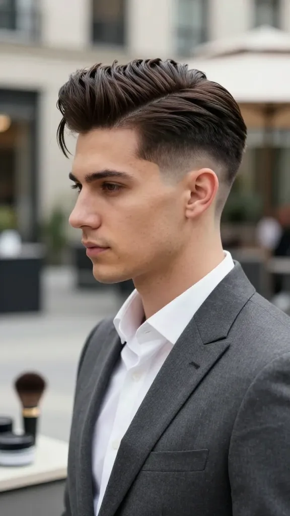 Epic 8 Undercut Hairstyles for Men Ideas You’ll Want Now 10 Undercut Pompadour With Tapered Sides