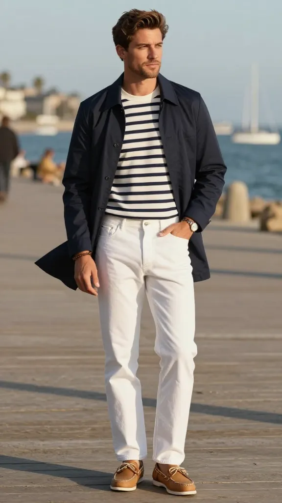 Preppy Outfits for Men: 9 Ideas That Look Effortlessly Sharp 5 Nautical Weekender