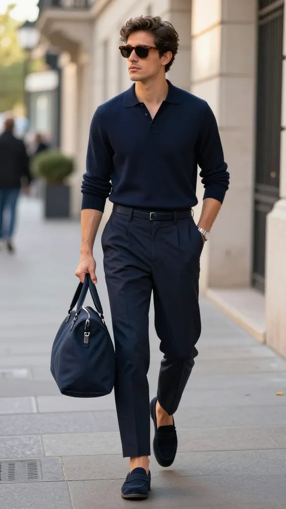 Preppy Outfits for Men: 9 Ideas That Look Effortlessly Sharp 9 Monochrome Prep