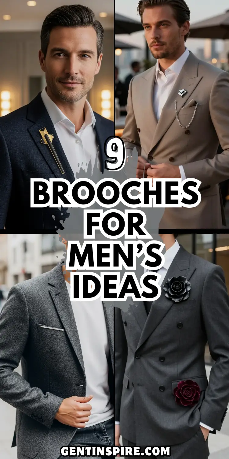9 Brooches for Men's That Elevate Any Outfit 2 Brooches for Men’s