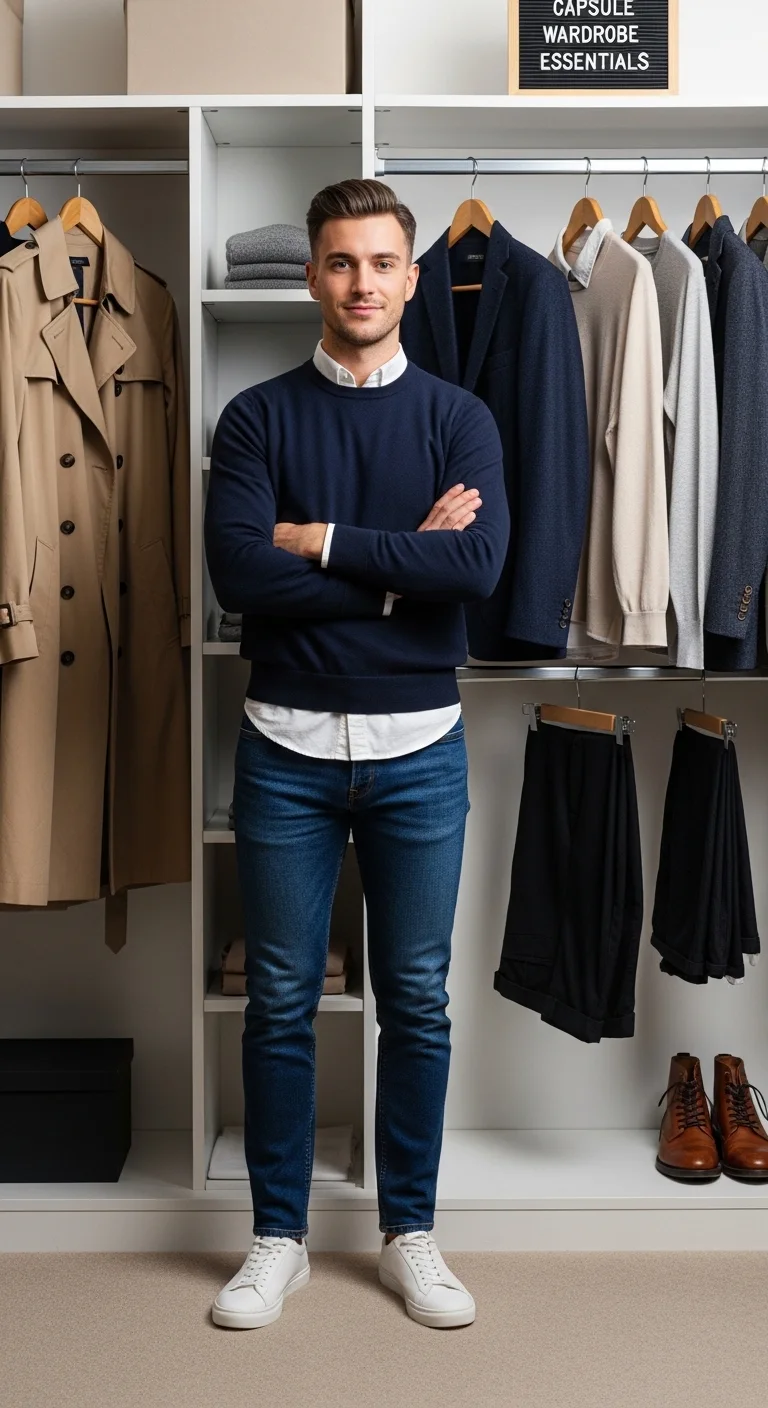 Level Up Cheap: 8 Men’s Style on a Budget Ideas 5 Build a Capsule Wardrobe That Actually Works