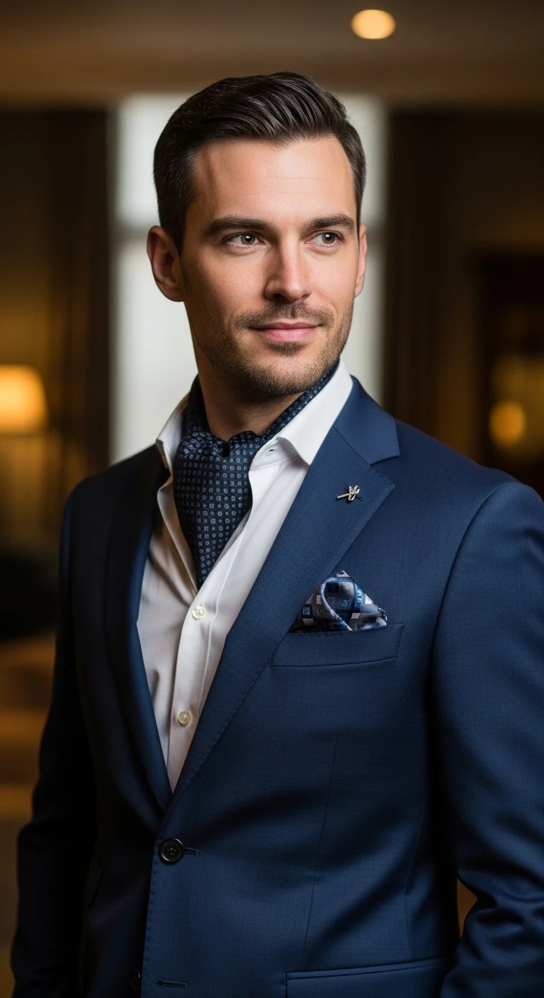 11 Cravats for Men That Elevate Any Outfit 13 Coordinate With Pocket Squares And Lapel Pins