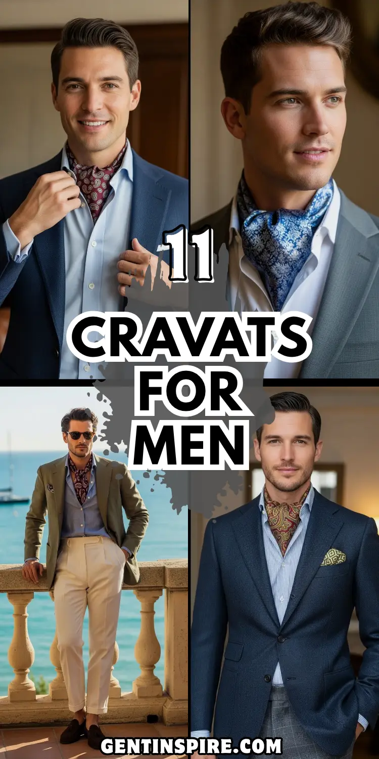 11 Cravats for Men That Elevate Any Outfit 2 Cravats for Men