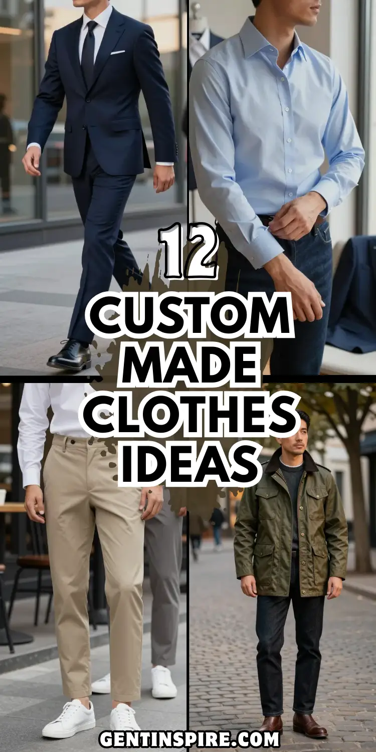 Custom Made Clothes for Men: 12 Ideas That Actually Slay 2 Custom Made Clothes