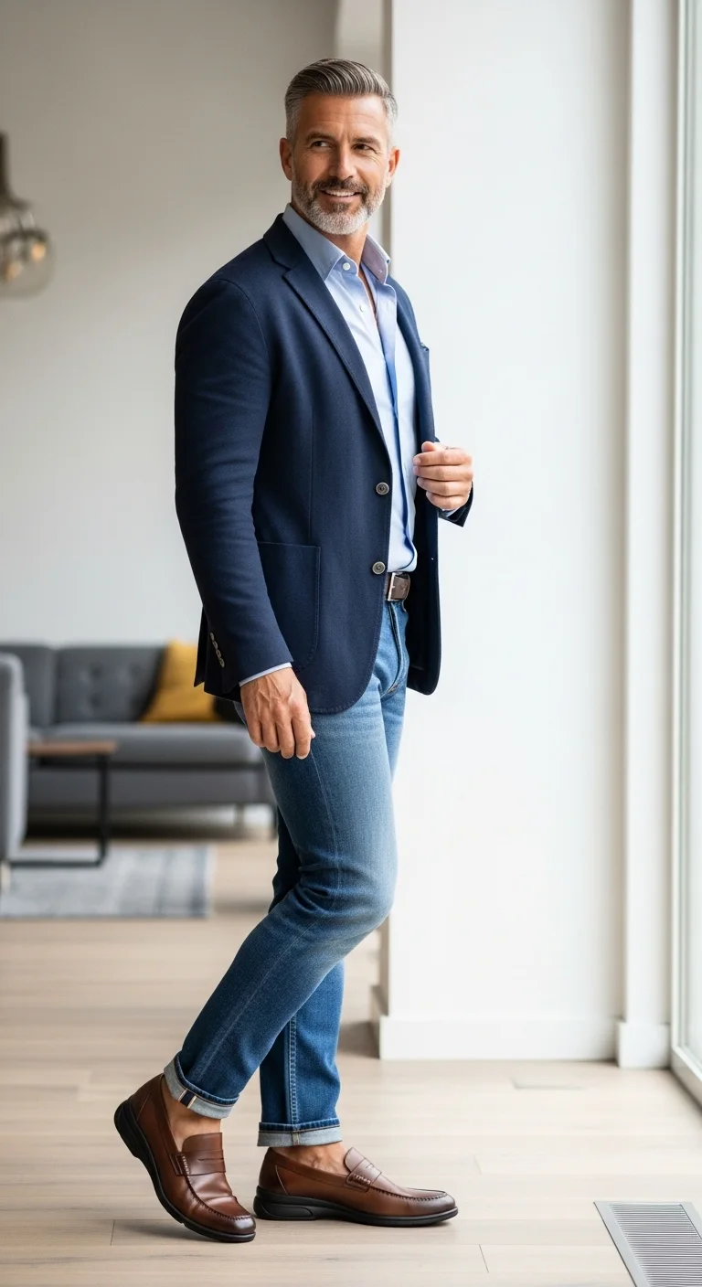 Men’s Fashion Over 50: 7 Ideas That Instantly Elevate Your Look 9 Elevate Footwear: Comfort That Looks Boss