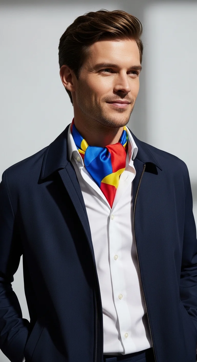 11 Cravats for Men That Elevate Any Outfit 14 Experiment With Bold Colors