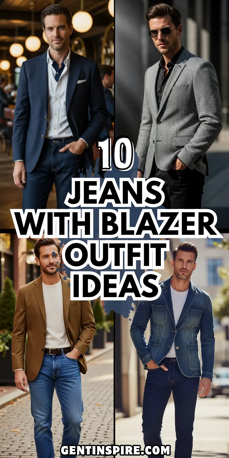 Viral 10 Jeans with Blazer Outfit Ideas for Men 2 Jeans with Blazer Outfit