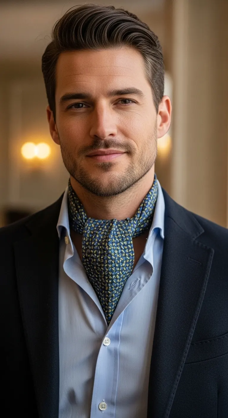 11 Cravats for Men That Elevate Any Outfit 11 Keep The Knot Low And Loose