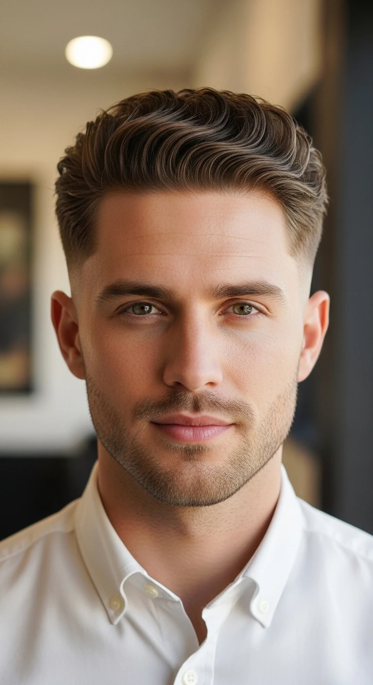 Natural Fade Haircuts: 7 Ideas for Men That Turn Heads 3 Low Natural Fade With Textured Top
