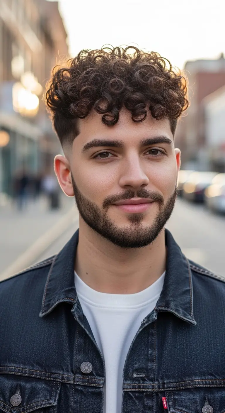 10 Low Taper Fade Hairstyles for a Sharp Look 6 Low Taper With Curls