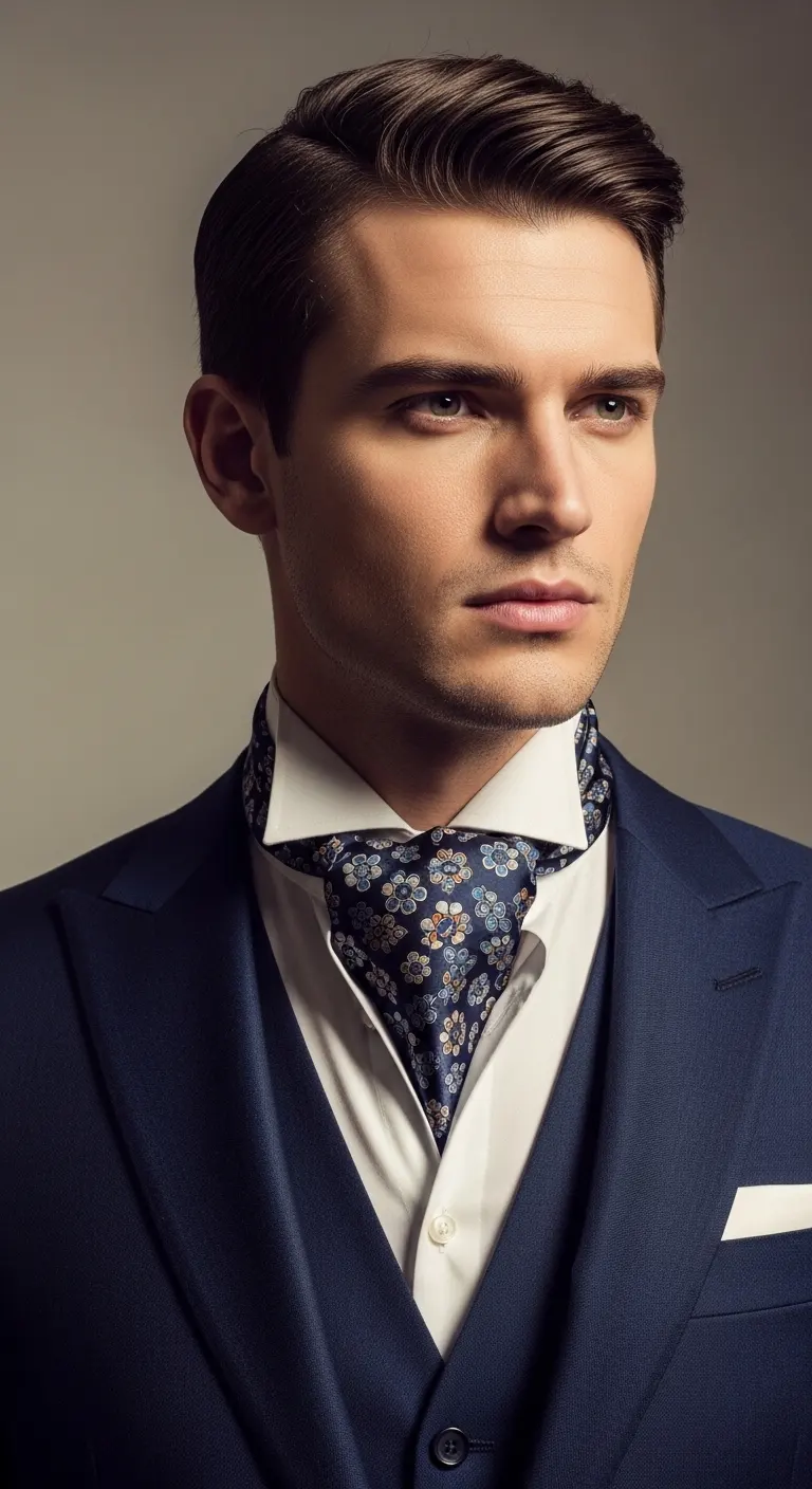 11 Cravats for Men That Elevate Any Outfit 12 Match The Collar Style To Your Cravat
