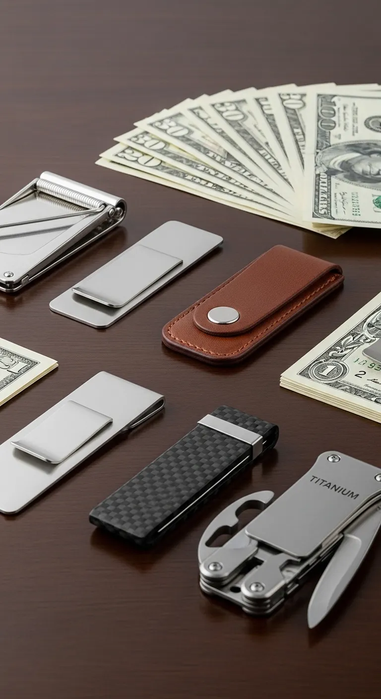 How to Choose a Money Clip: The Ultimate Guide 5 Materials: Choosing the Right Money Clip Material