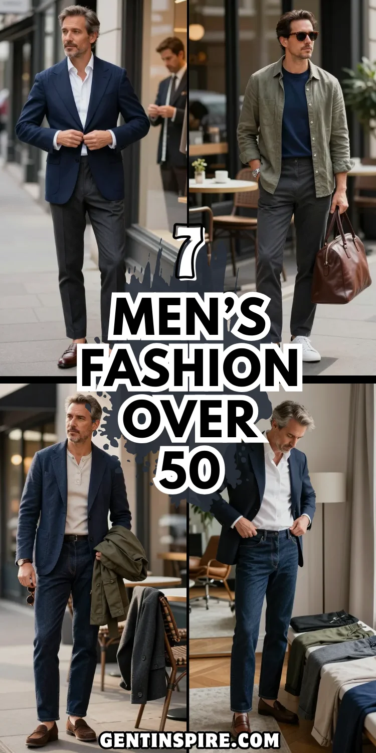 Men’s Fashion Over 50: 7 Ideas That Instantly Elevate Your Look 2 Men’s Fashion Over 50