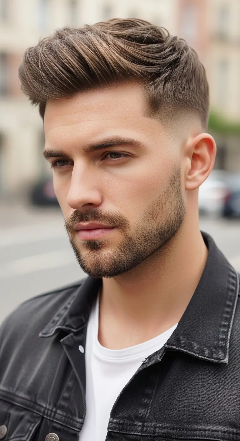 Natural Fade Haircuts: 7 Ideas for Men That Turn Heads 6 Natural Burst Fade With Texture