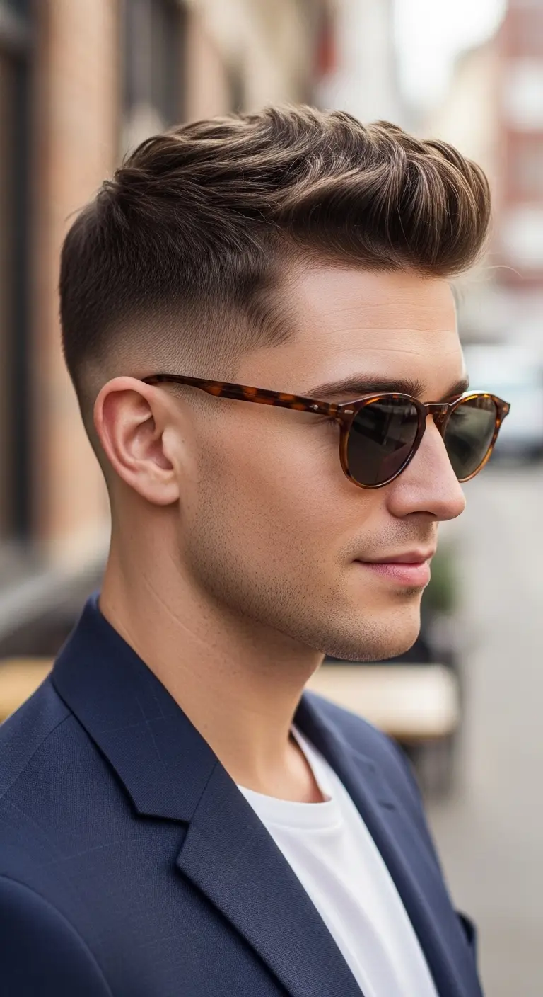 Natural Fade Haircuts: 7 Ideas for Men That Turn Heads 7 Natural High Fade With Soft Crop