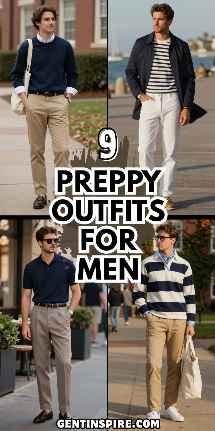 Preppy Outfits for Men: 9 Ideas That Look Effortlessly Sharp 2 Preppy Outfits for Men