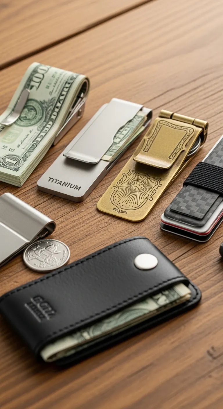 How to Choose a Money Clip: The Ultimate Guide 4 Types of Money Clips