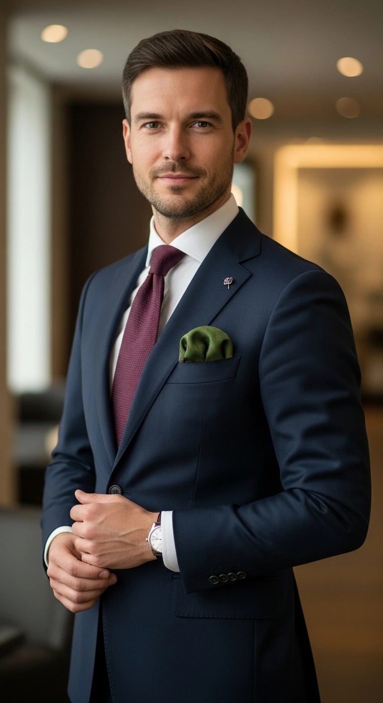 9 Pocket Squares for Men Ideas That Instantly Elevate Style 6 Use Color Theory To Complement, Not Copy