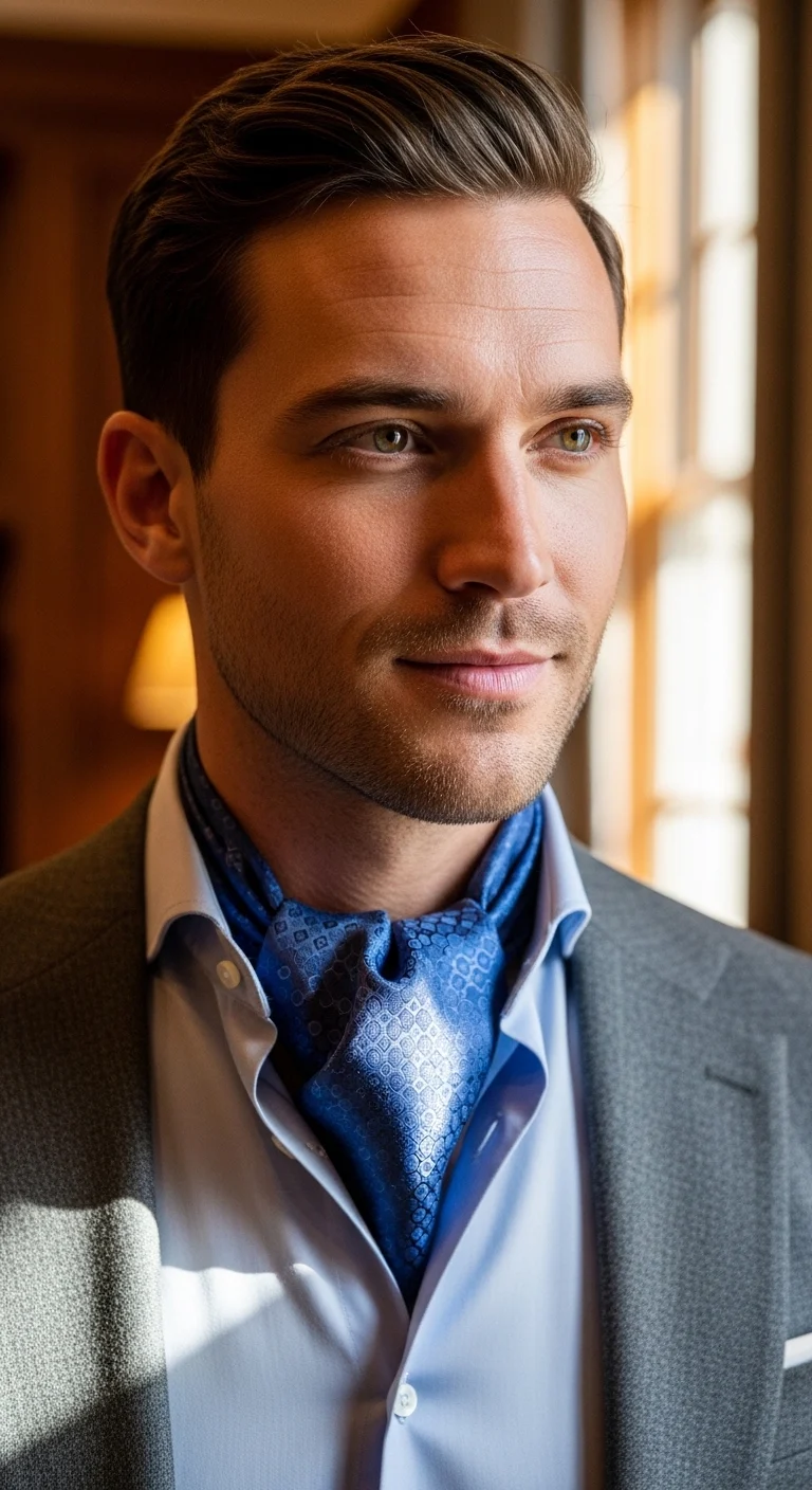 11 Cravats for Men That Elevate Any Outfit 3 Why Cravats for Men Are Making a Strong Comeback